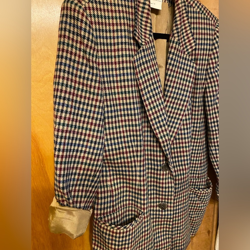 Wool lined jacket
